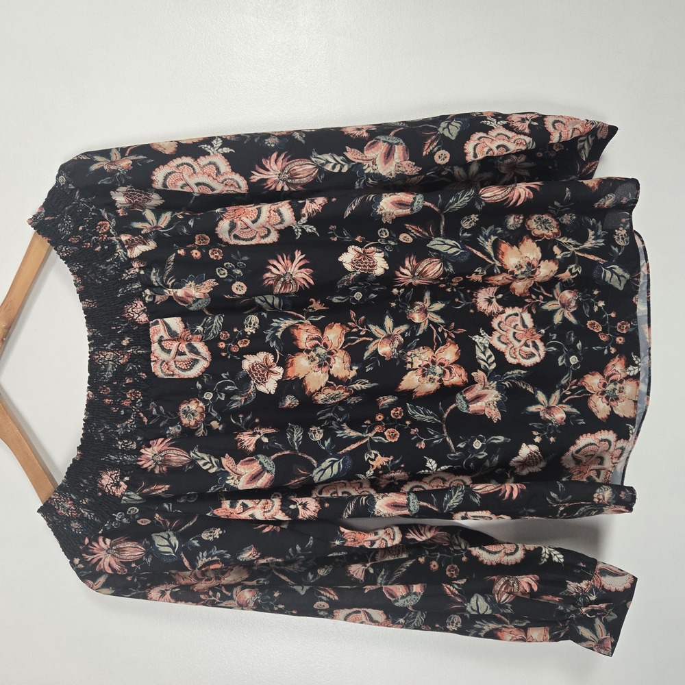 Sachin & Babi Off-shoulder blouse Black Small - Picture 2 of 5